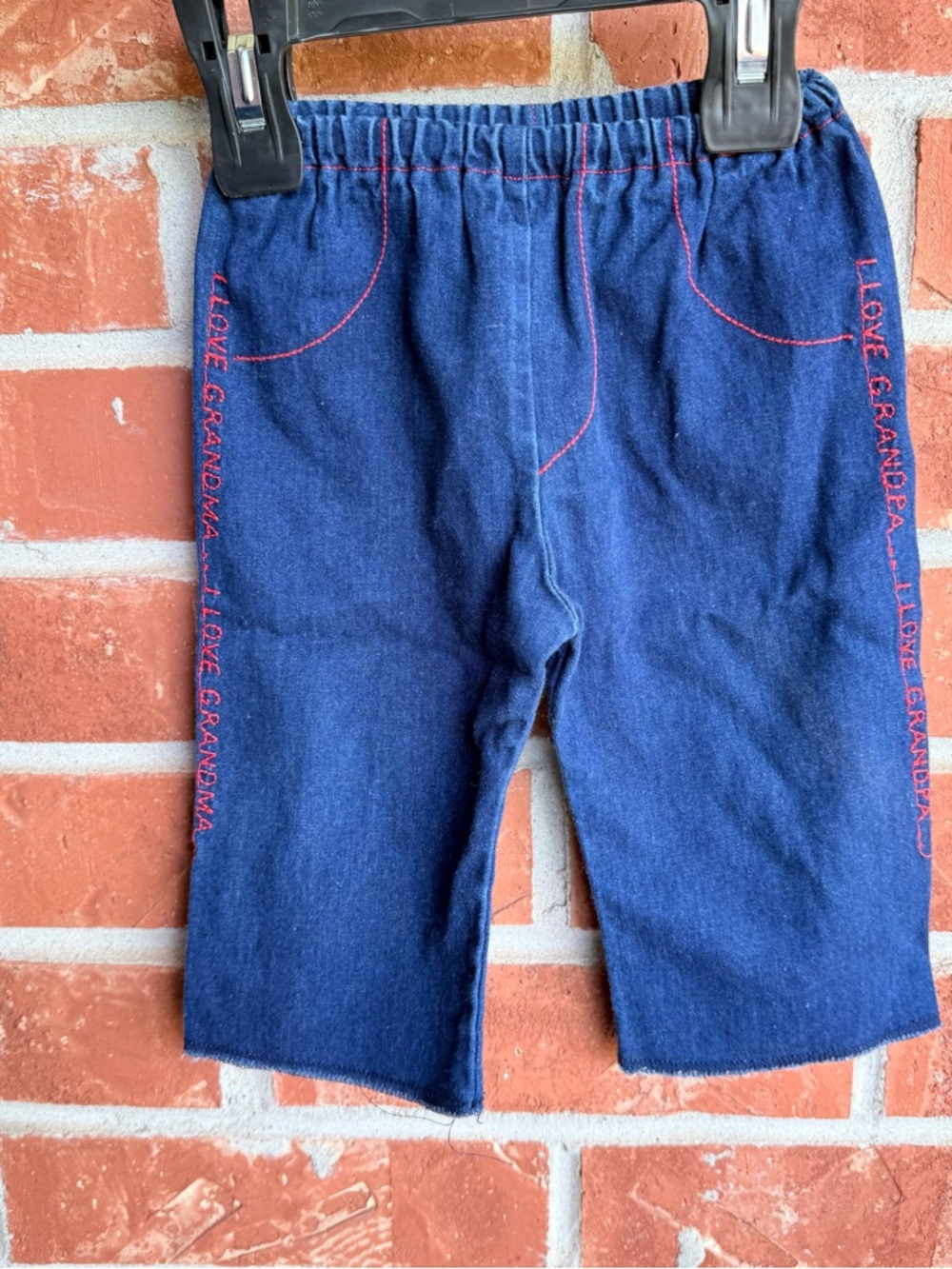 90s My First blue Jeans Size medium (6-9 months)